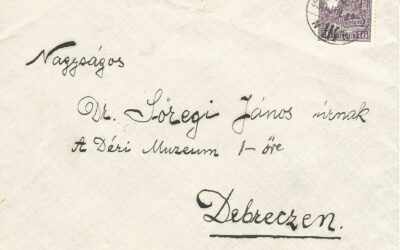 Az egykori múzeumigazgatóhoz, dr. Sőregi Jánoshoz írt levelek I. rész